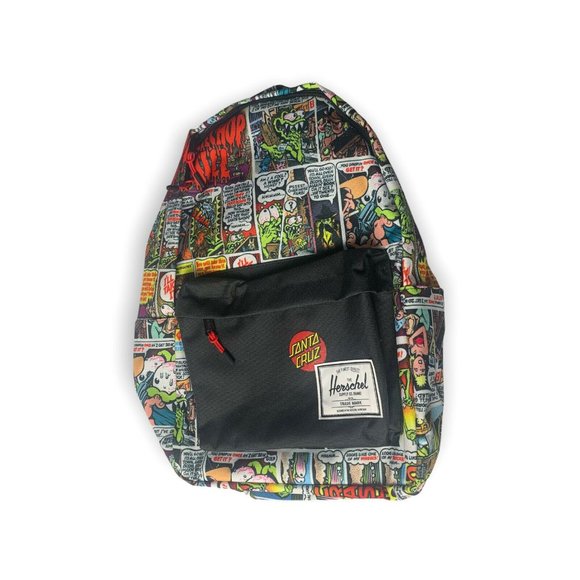 Herschel Supply Porkchop Hill Santa Cruz Classic XL Backpack Laptop 15" Comic - Picture 9 of 9